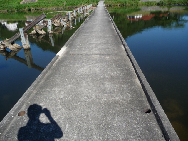 斐伊川の沈下橋