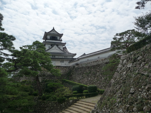 意外な名所の高知城