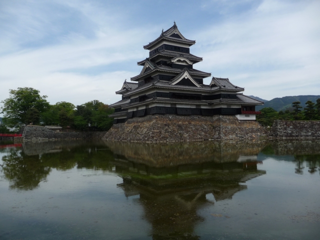 美しさも国宝級の松本城